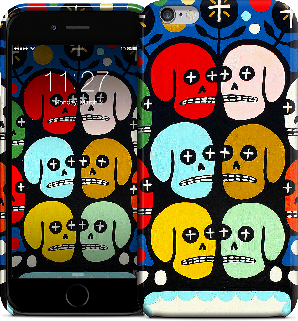 The Many Colors Of Death iPhone Case