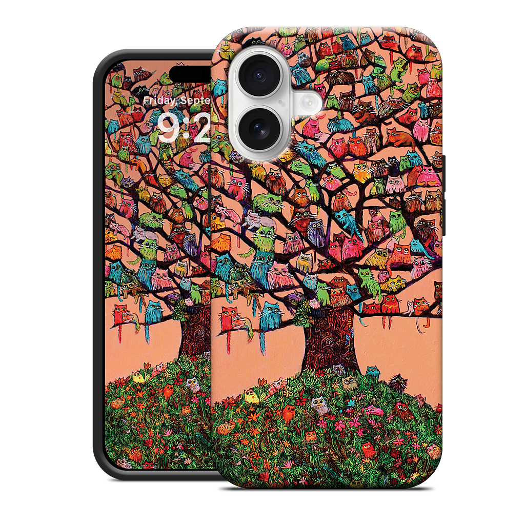 "Meau Tree" iPhone Case