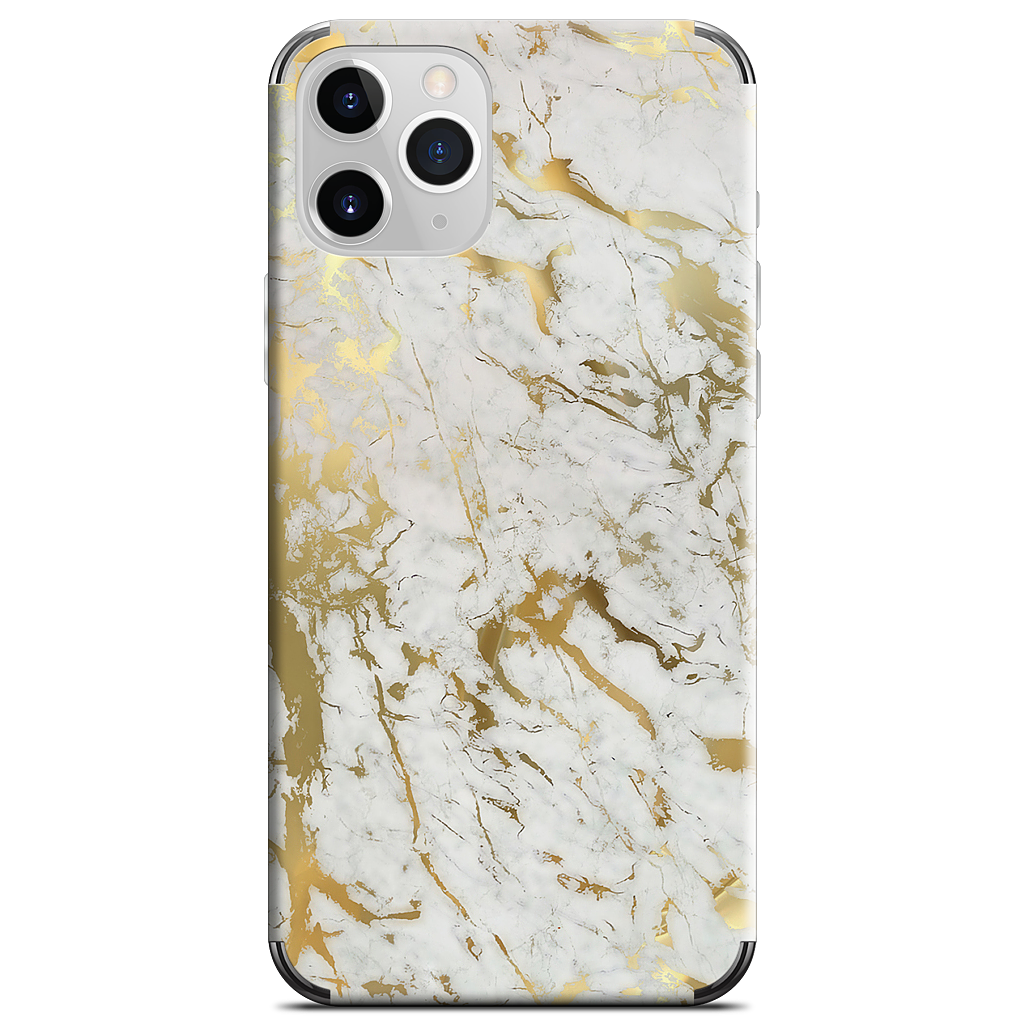 Gold Marble iPhone Skin