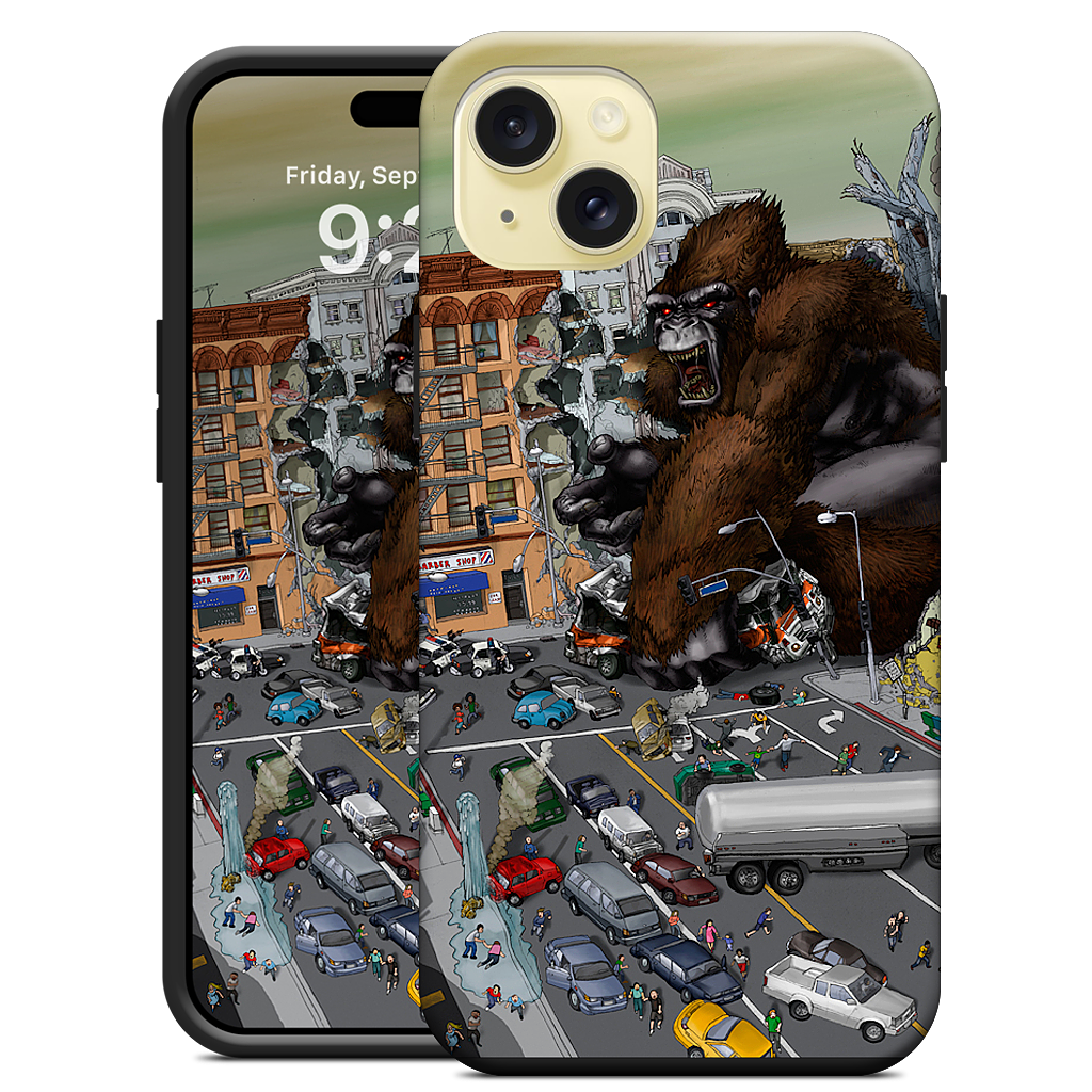 War Of The Monsters iPhone Case