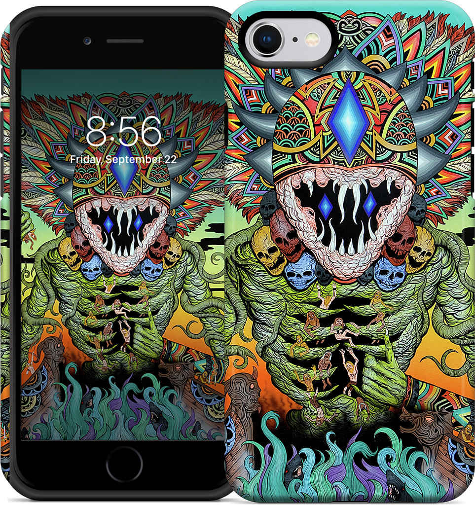 A Gleaming Destroyer iPhone Case