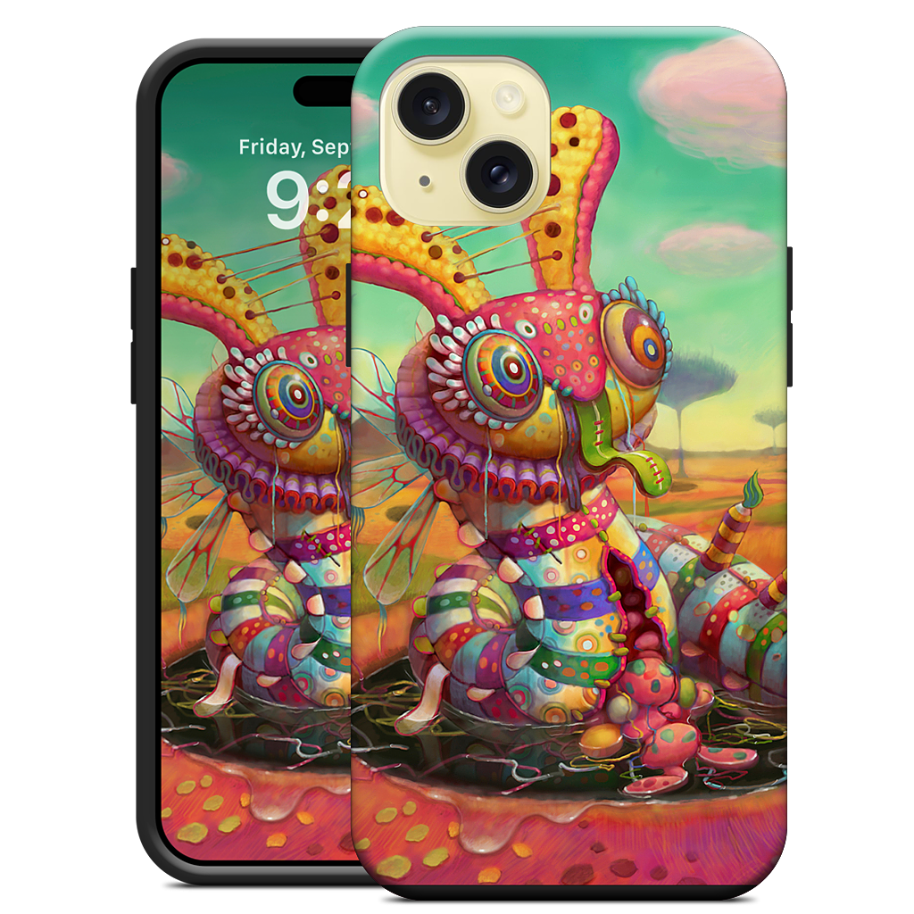 Happy World iPhone Case
