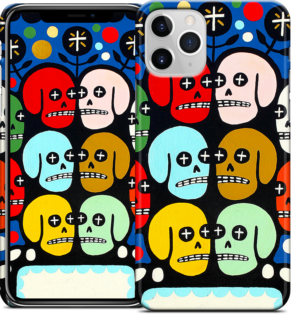 The Many Colors Of Death iPhone Case
