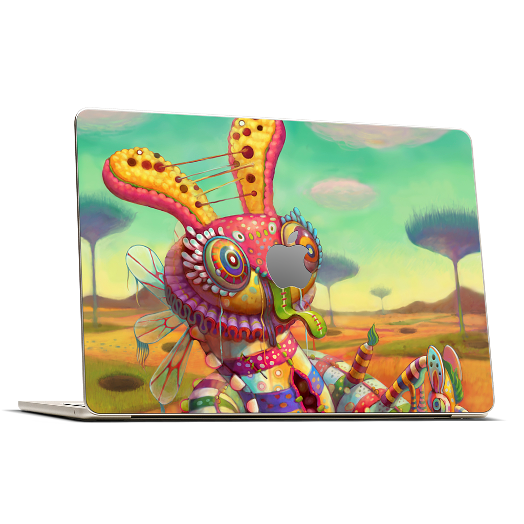 Happy World MacBook Skin