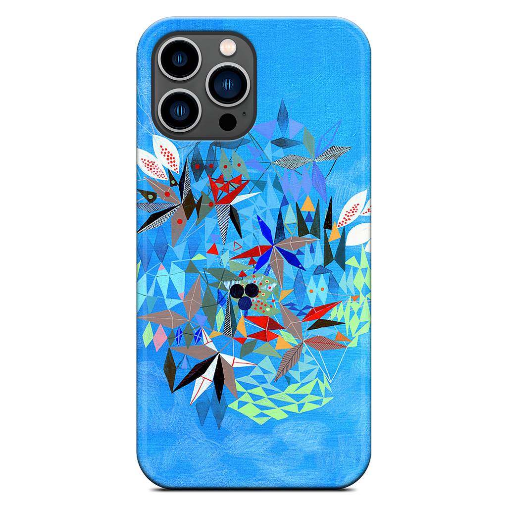 Triangle Cloud iPhone Case
