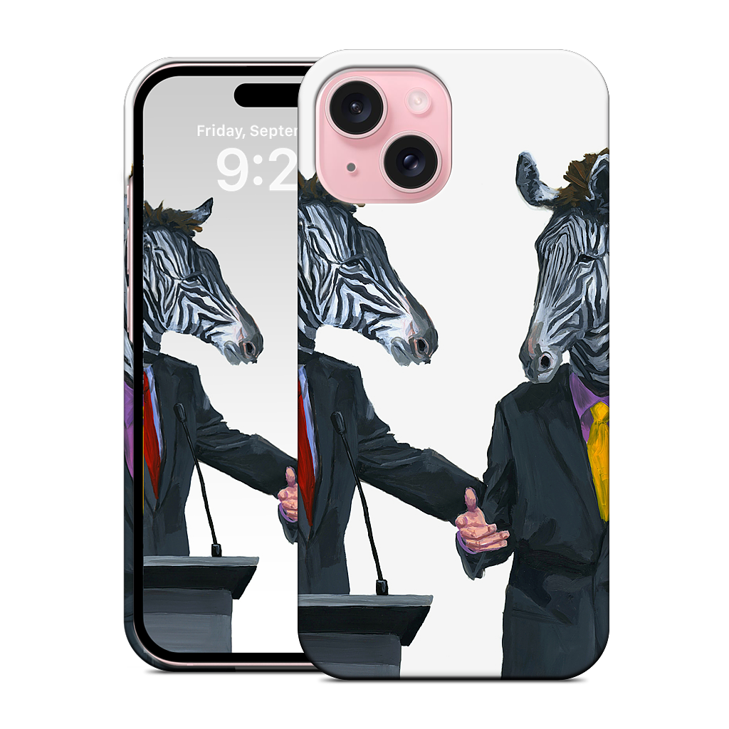 Education, The Commerce And Let's See... iPhone Case