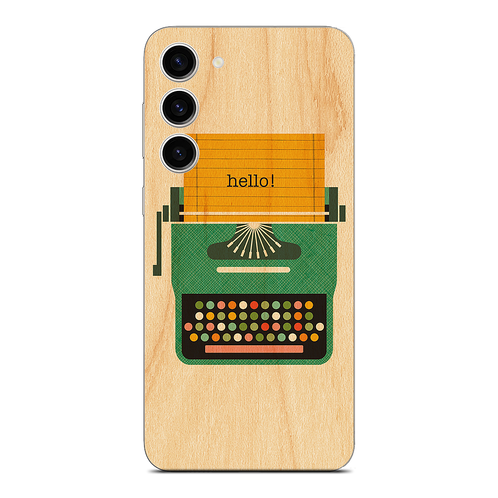 Typewriter Samsung Skin