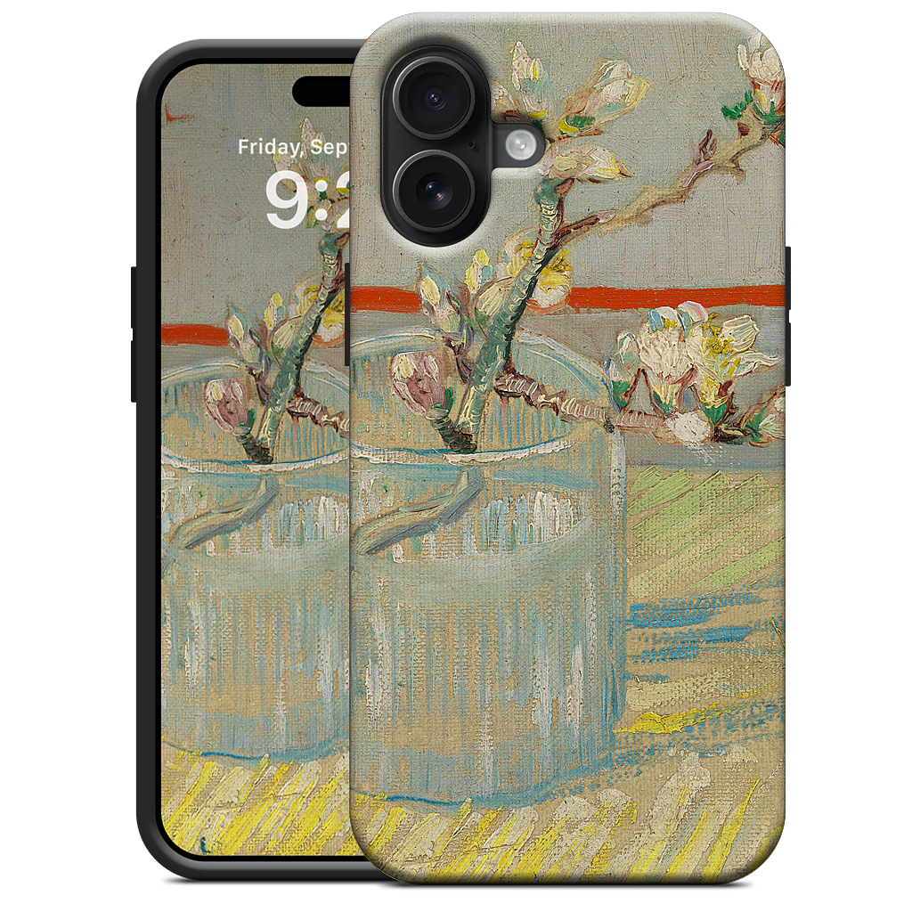 Spring of Flowering Almond in a Glass iPhone Case