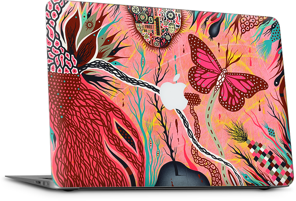 The Pink Opaque MacBook Skin