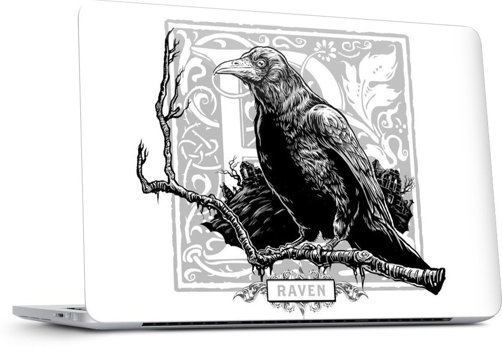 R Is For Raven MacBook Skin