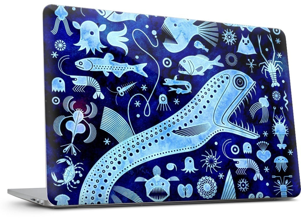 The Abyssal Zone MacBook Skin
