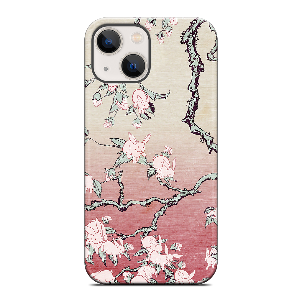 Bunny Blossom iPhone Case