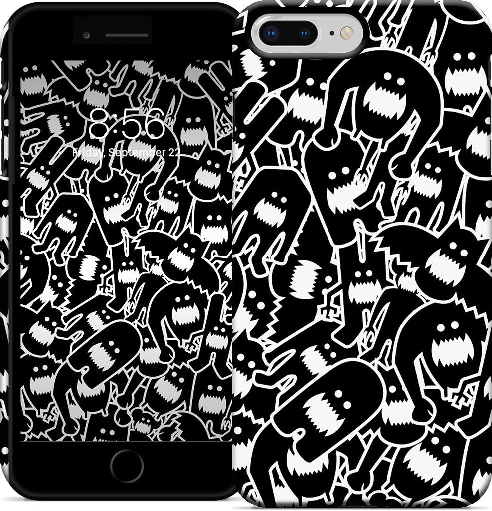 Monster Collage 2 iPhone Case
