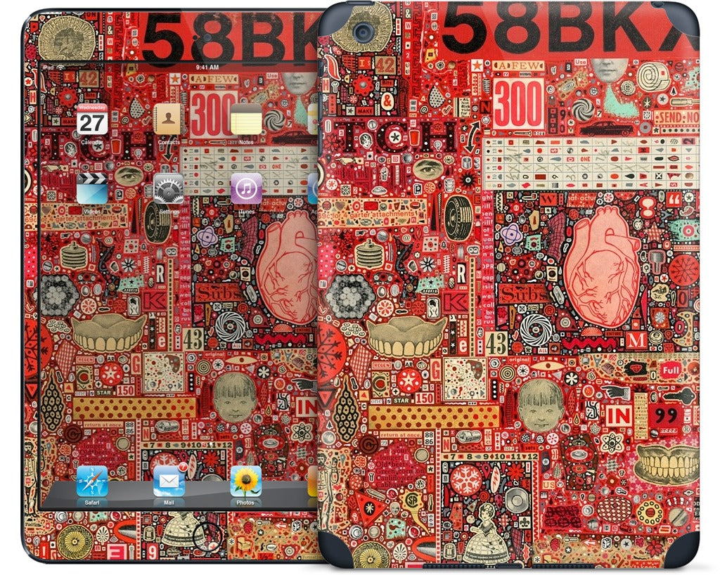 Big Numbers - Heart and Teeth iPad Skin