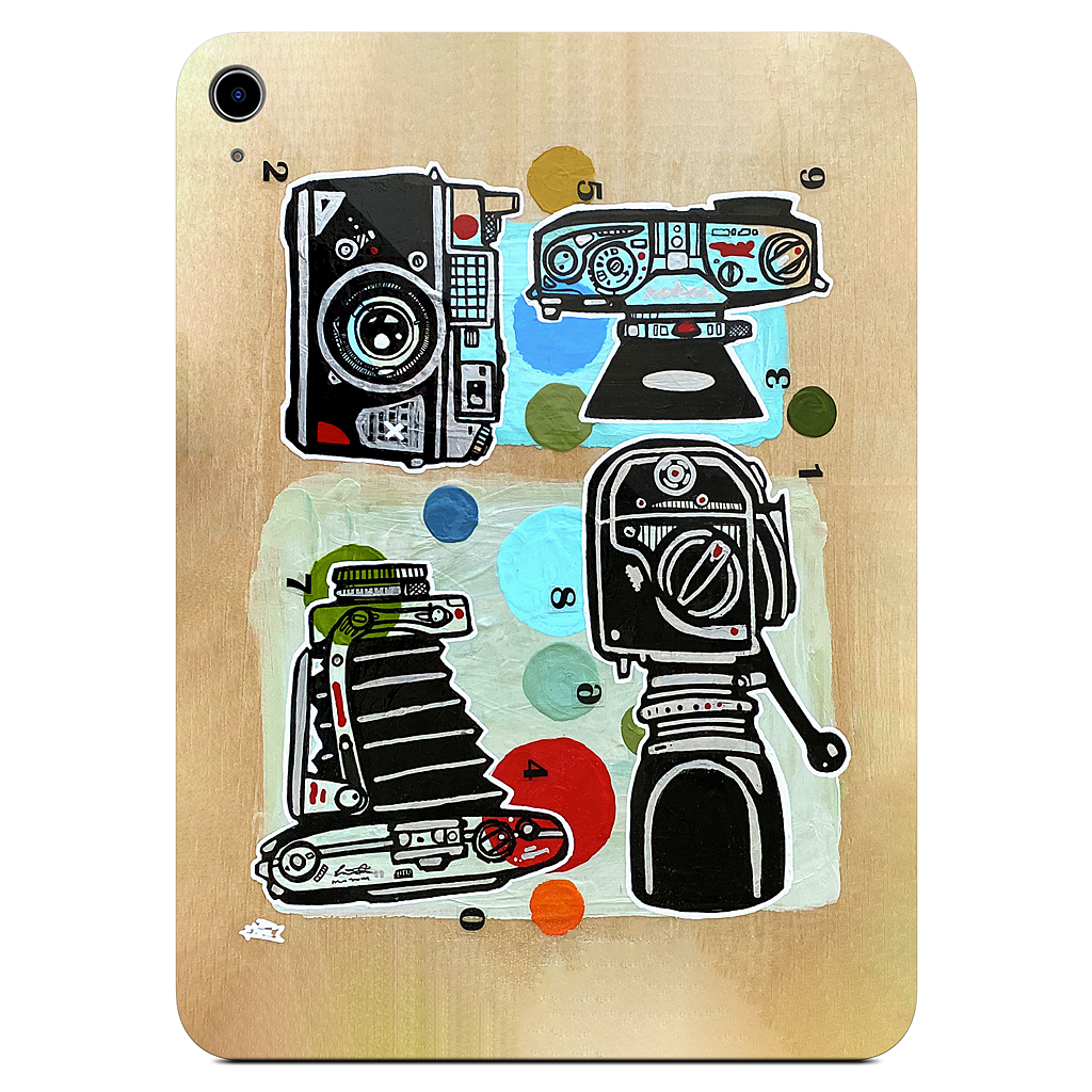 Watch It Happen iPad Skin