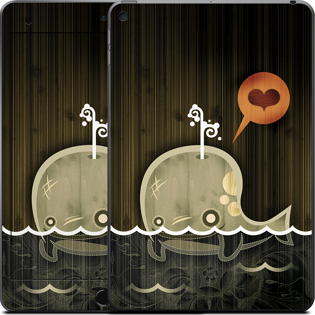 The Enamored Whale iPad Skin