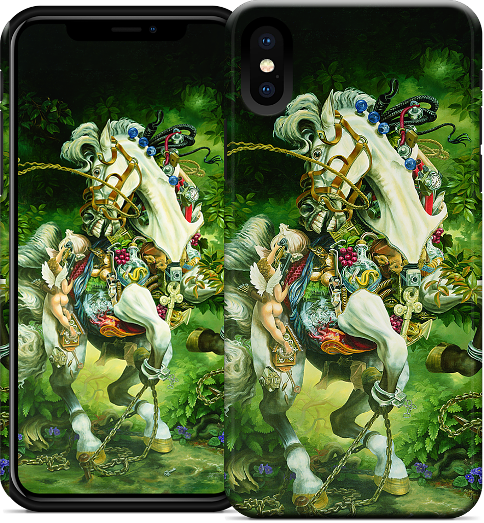 Knee-Jerk Reaction iPhone Case