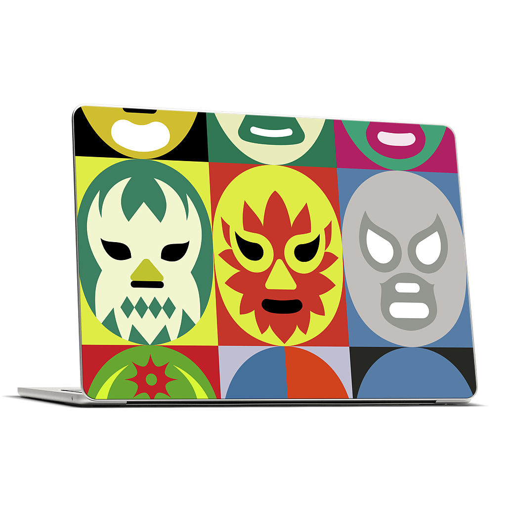 Lucha Libre MacBook Skin
