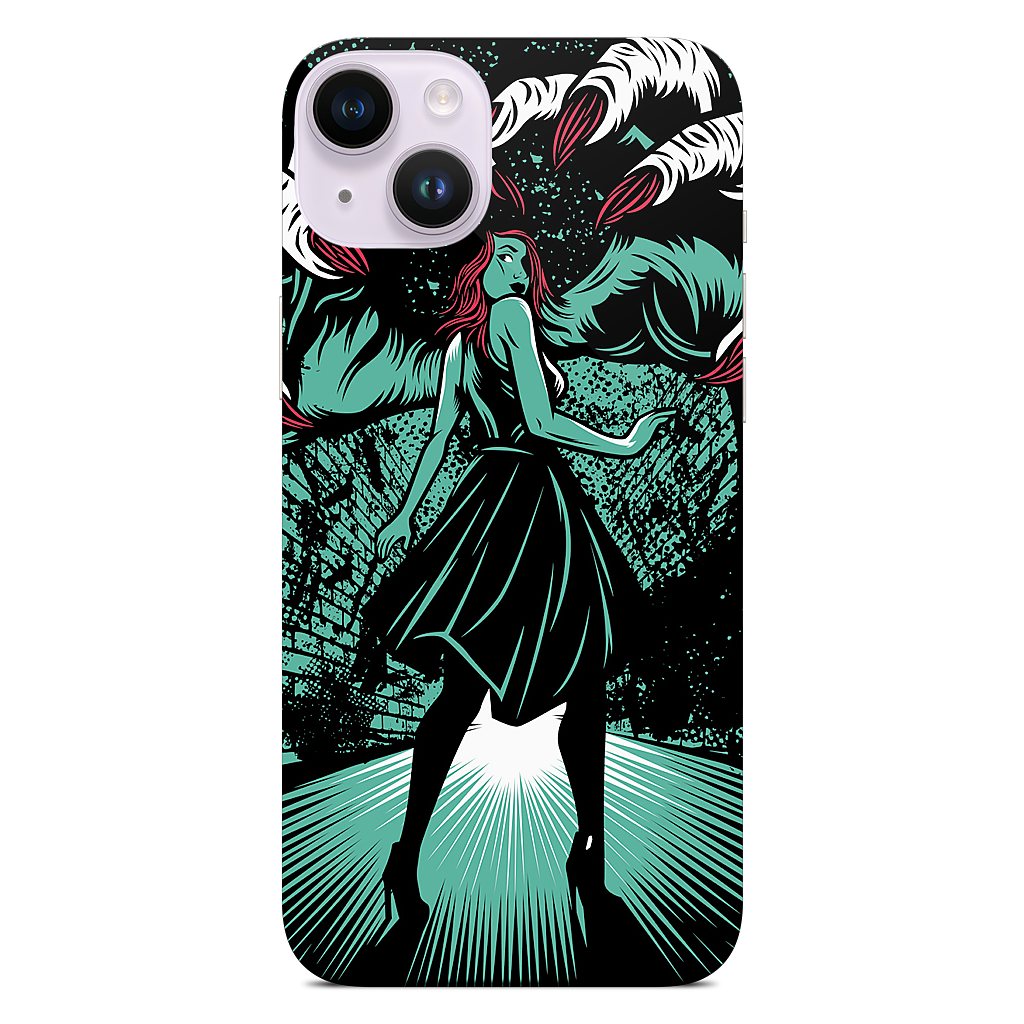 Molly vs The Zombie iPhone Skin