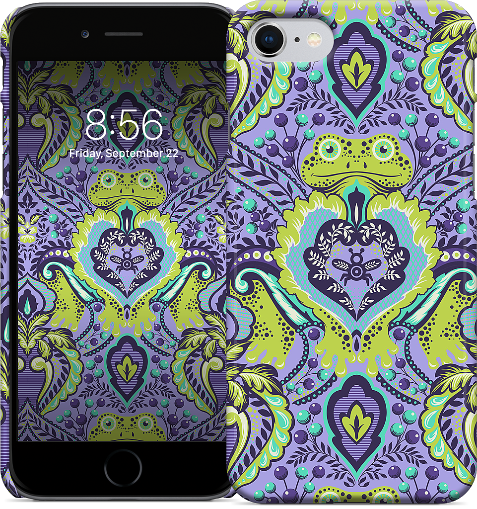 Frog Prince Orchid iPhone Case