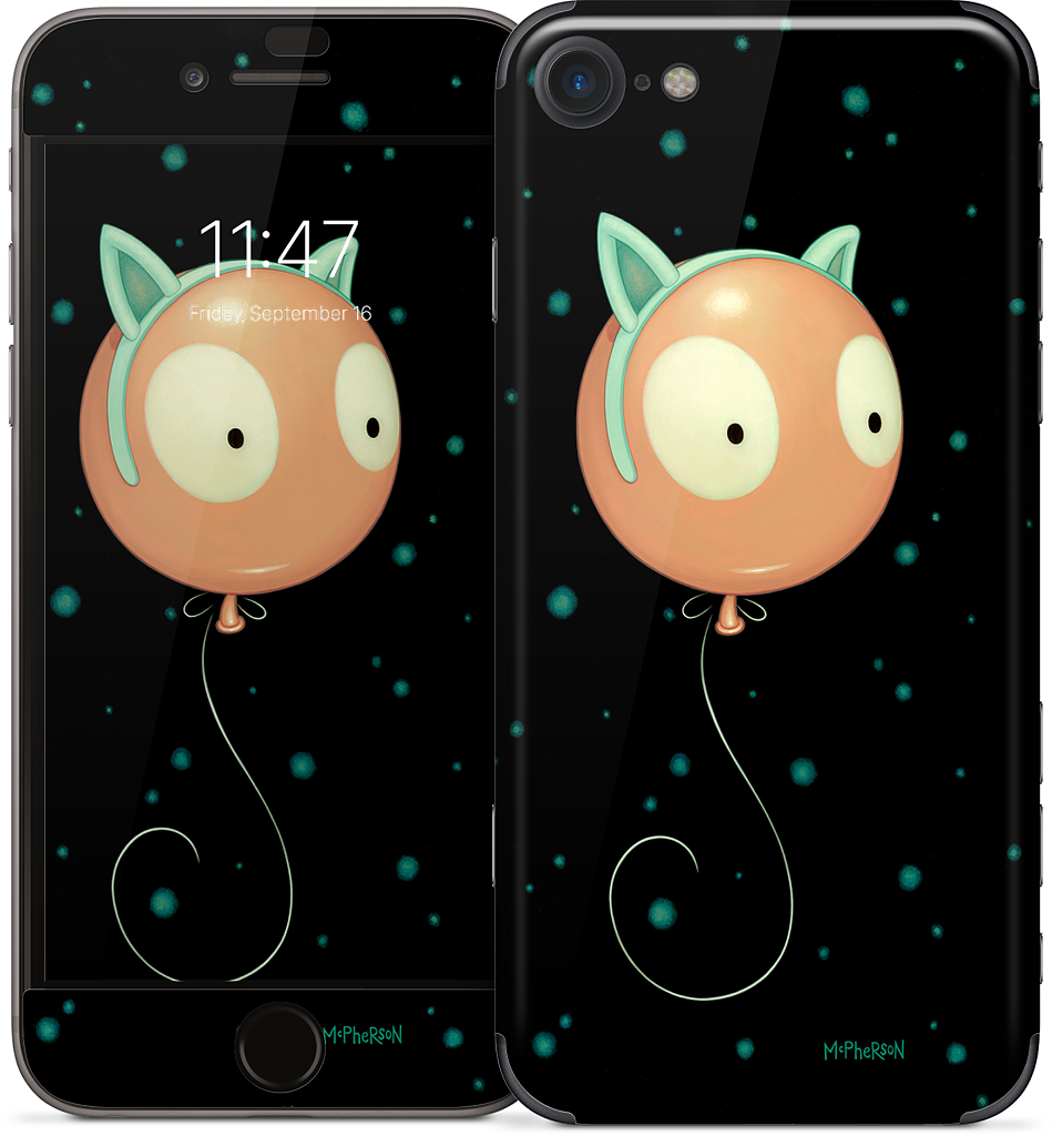 Wiggle Kitty iPhone Skin