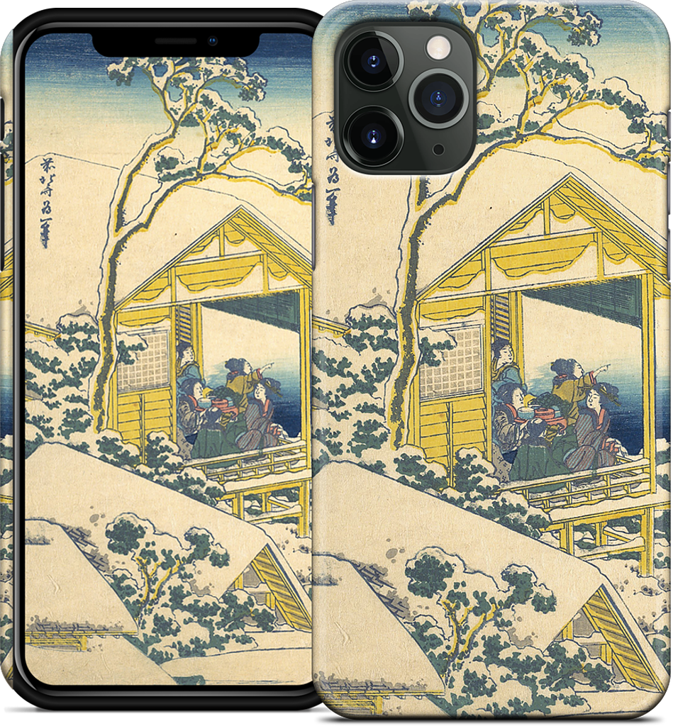 Morning After the Snow at Koishikawa in Edo (Koishikawa yuki no ashita) iPhone Case