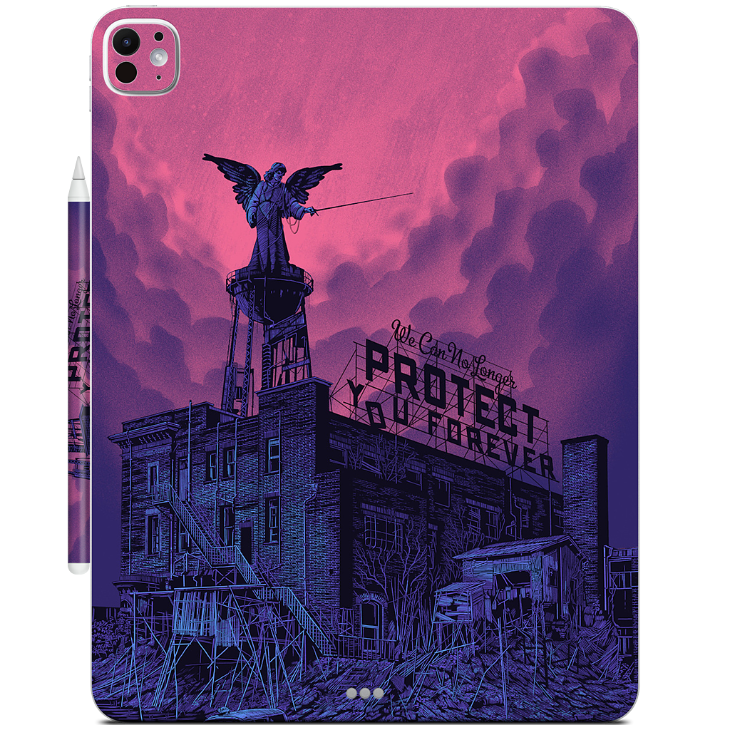 We Can No Longer Protect You iPad Skin