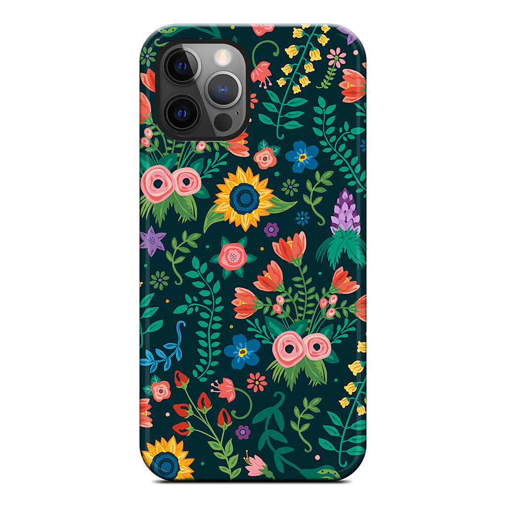 Floral Heart iPhone Case