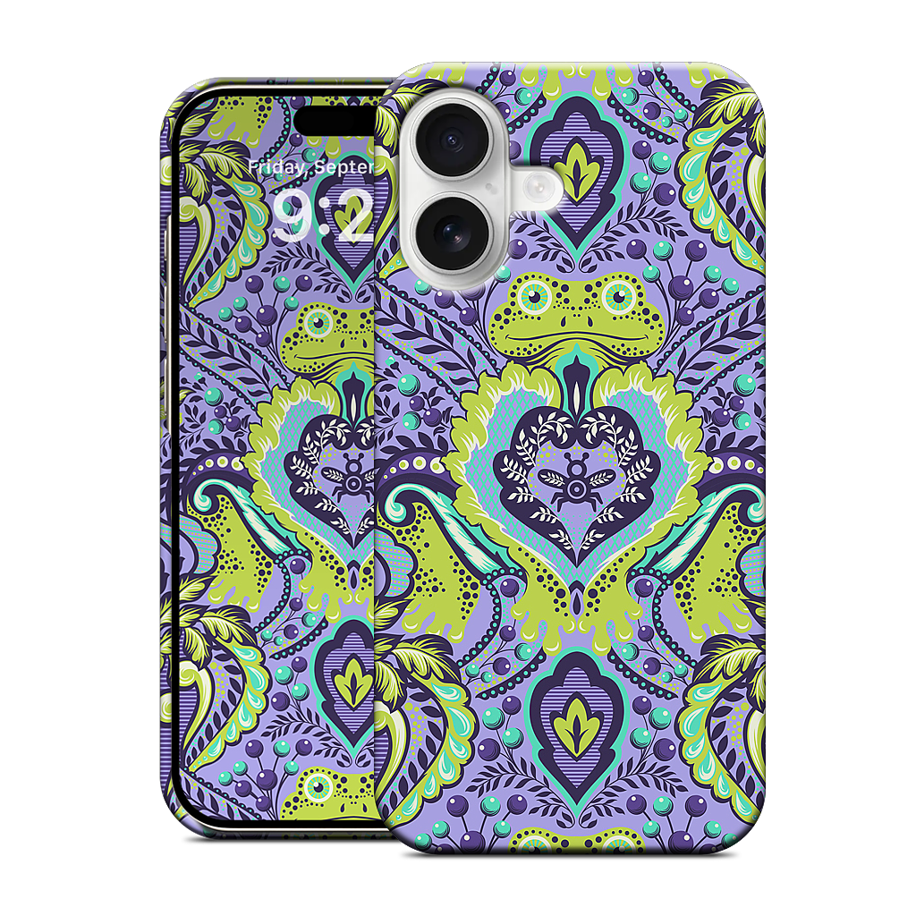 Frog Prince Orchid iPhone Case