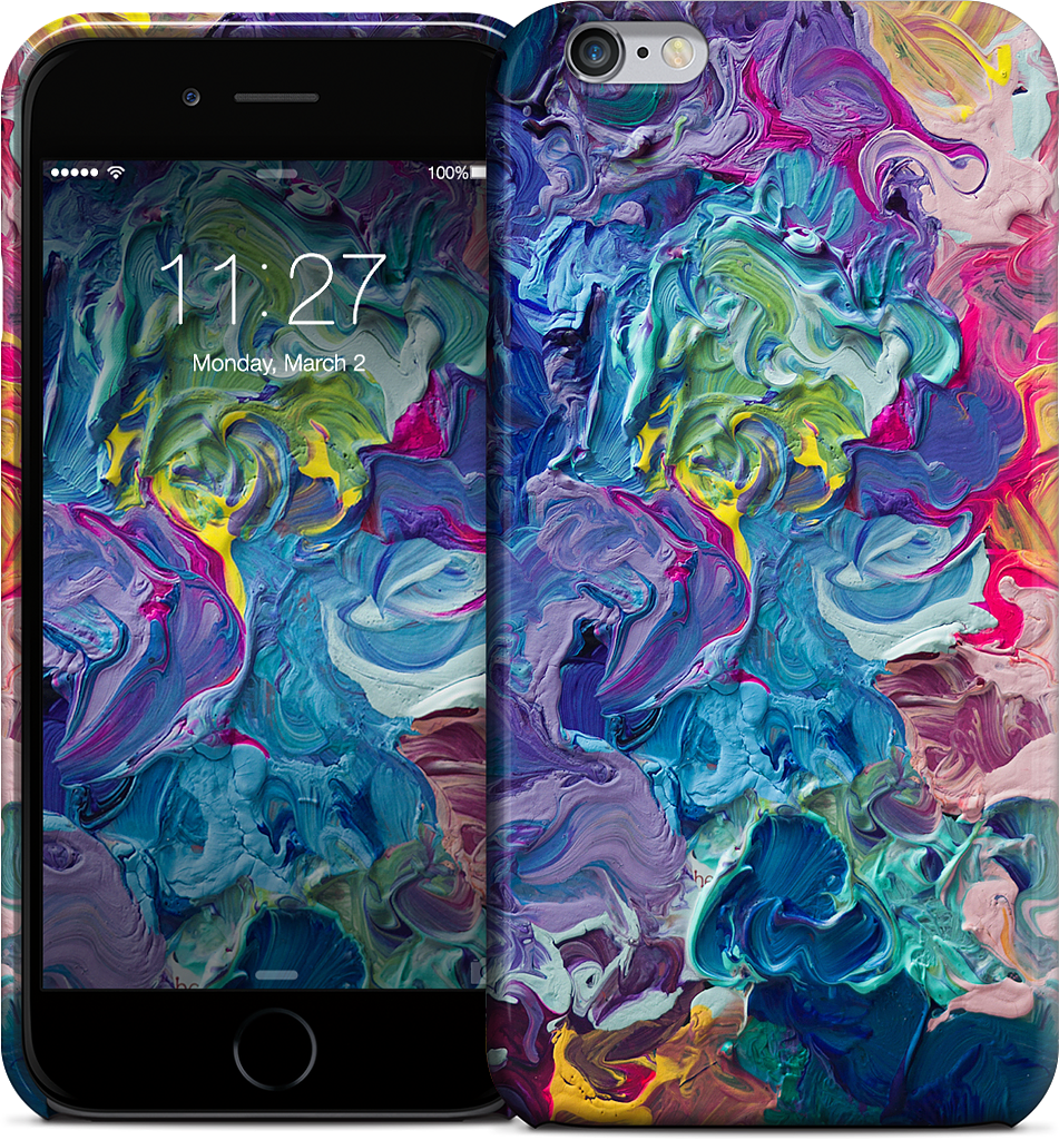 Rainbow Flow Abstract iPhone Case