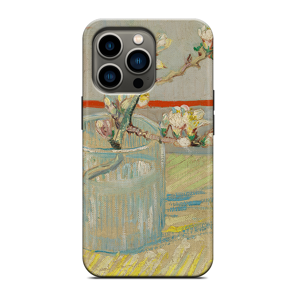 Spring of Flowering Almond in a Glass iPhone Case
