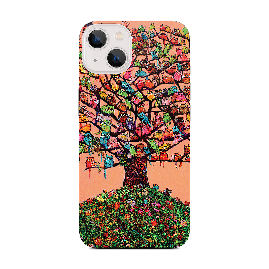 "Meau Tree" iPhone Skin