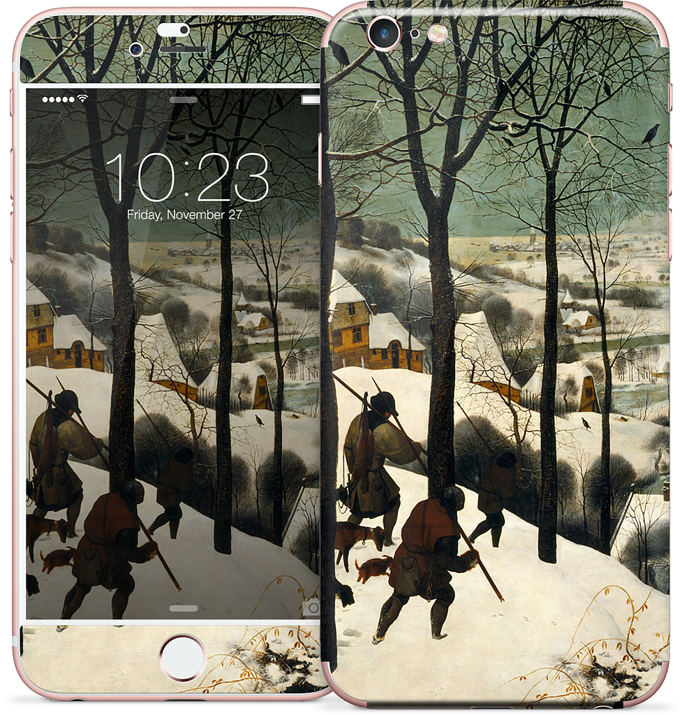 Hunters in the Snow iPhone Skin