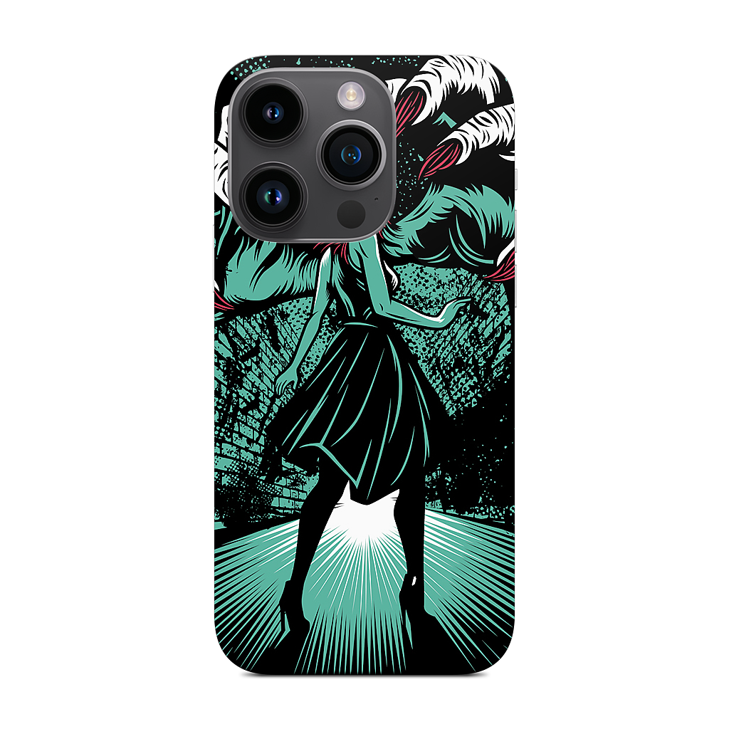 Molly vs The Zombie iPhone Skin