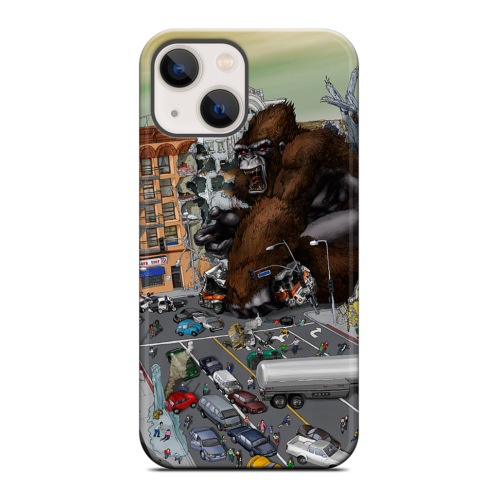 War Of The Monsters iPhone Case