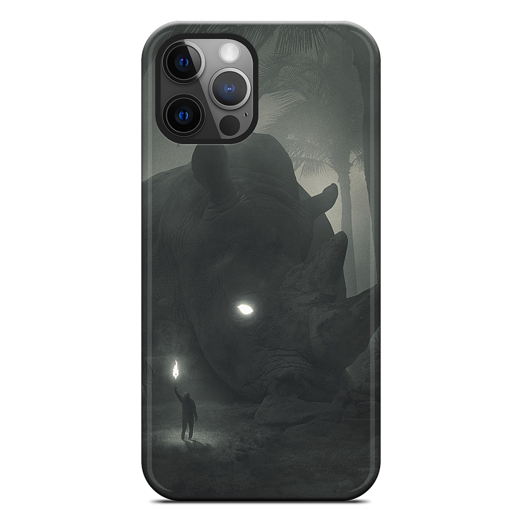Face of Fear iPhone Case