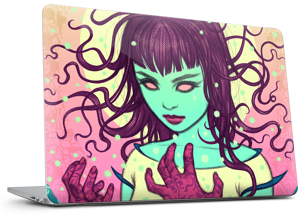 In The Absence Of Gravity MacBook Skin