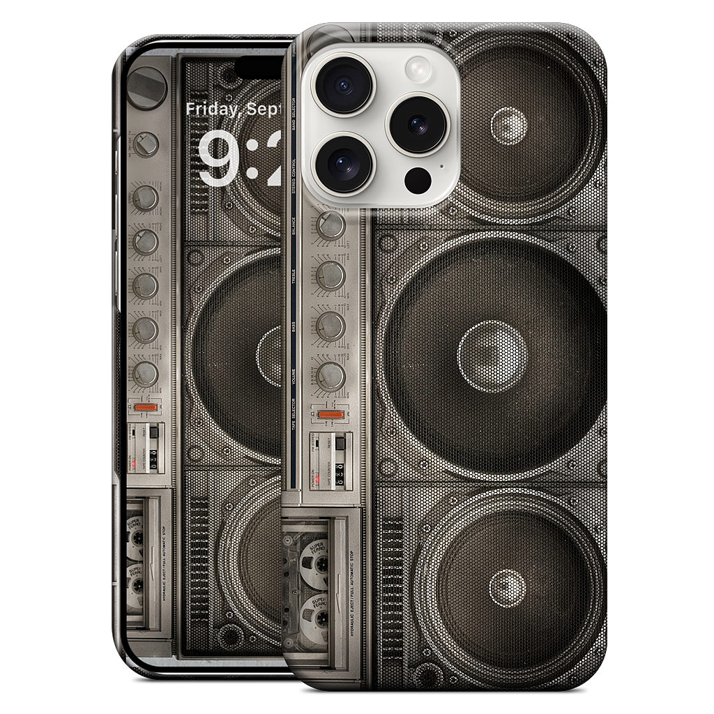 Boombox iPhone Case
