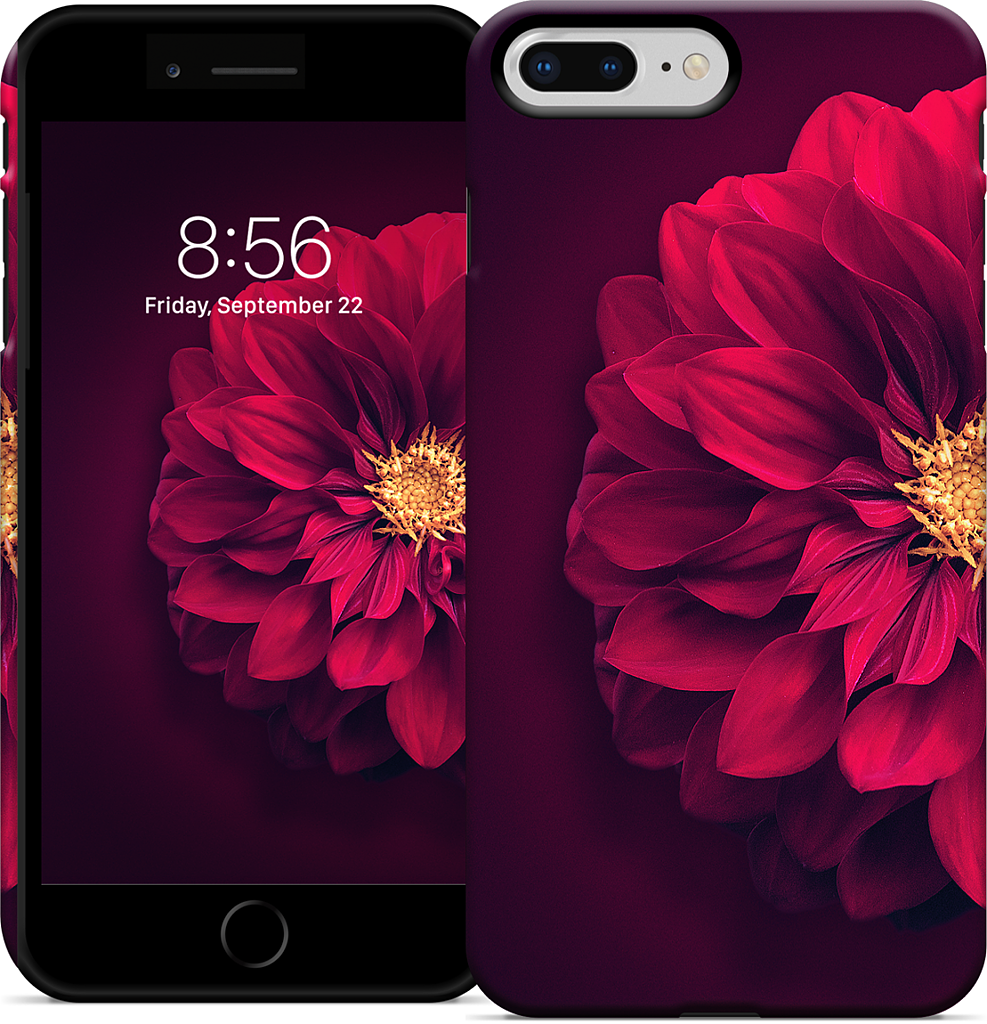 Red Bloom iPhone Case