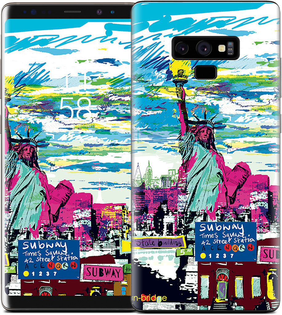 New York Skyline Samsung Skin