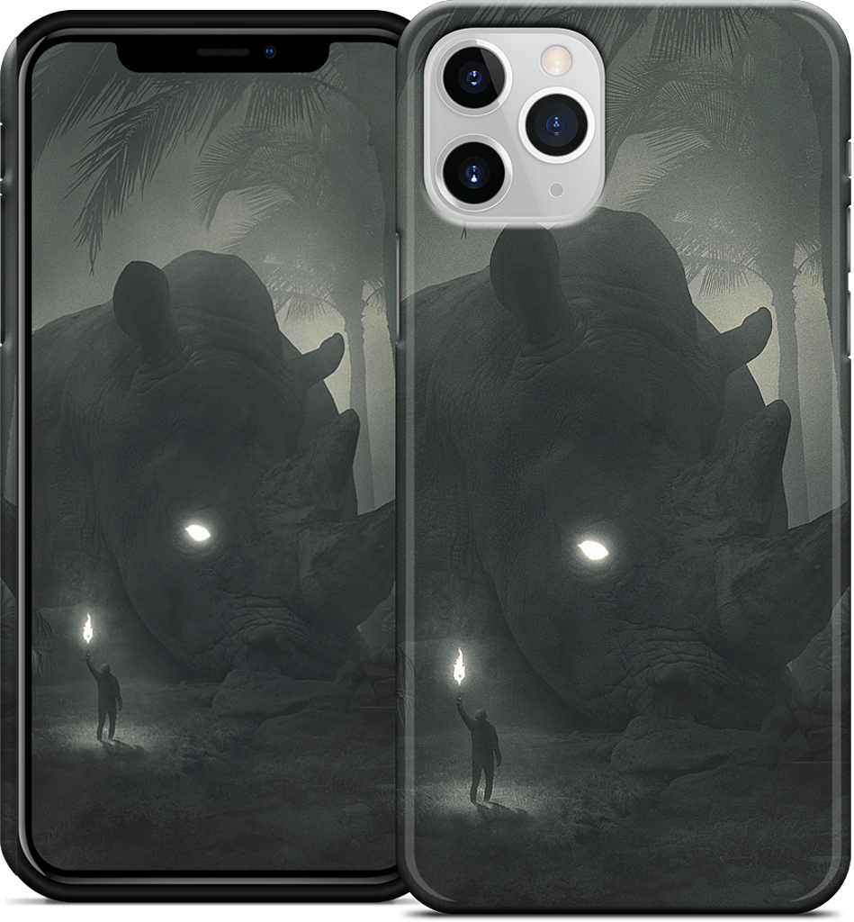 Face of Fear iPhone Case