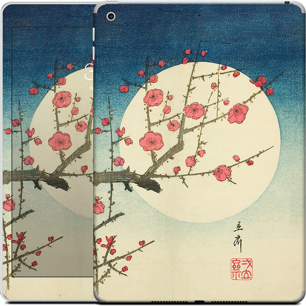 Red Plum Branch iPad Skin