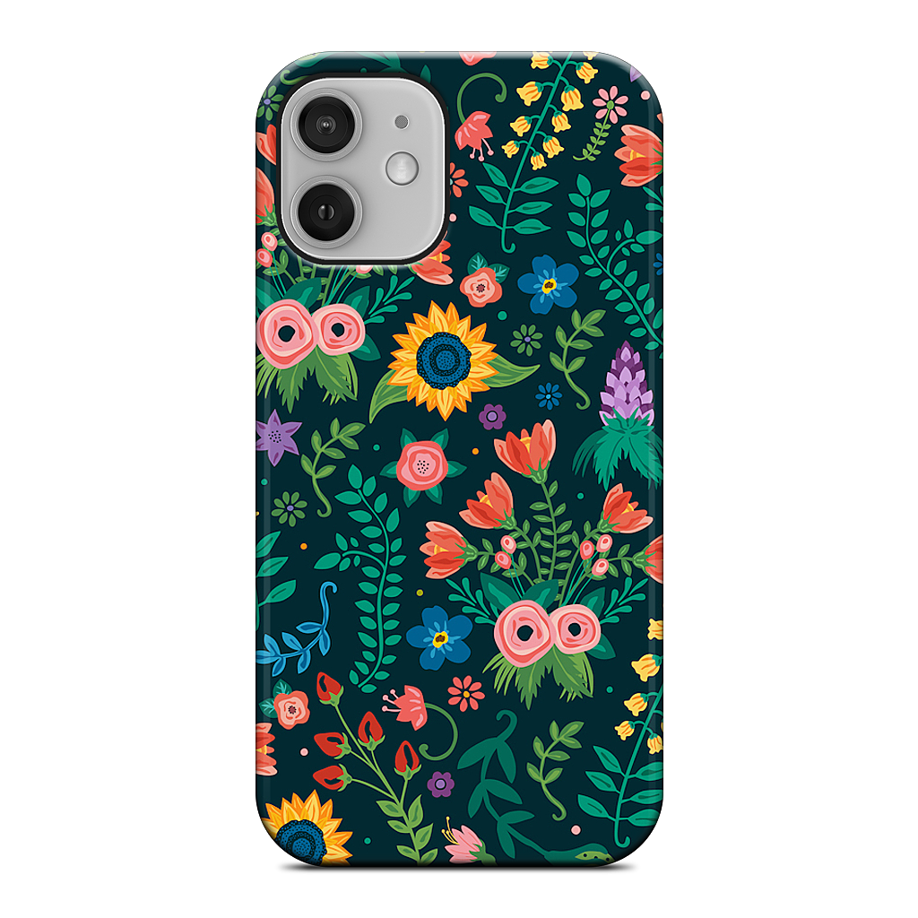 Floral Heart iPhone Case