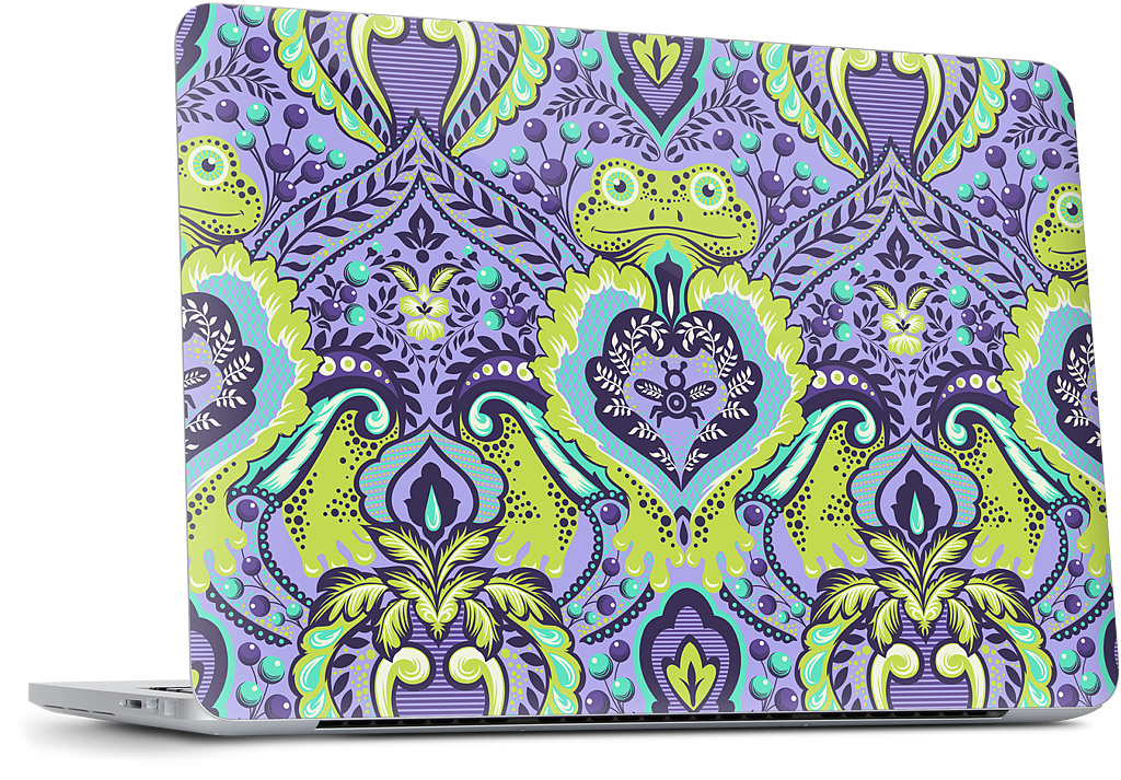 Frog Prince Orchid MacBook Skin