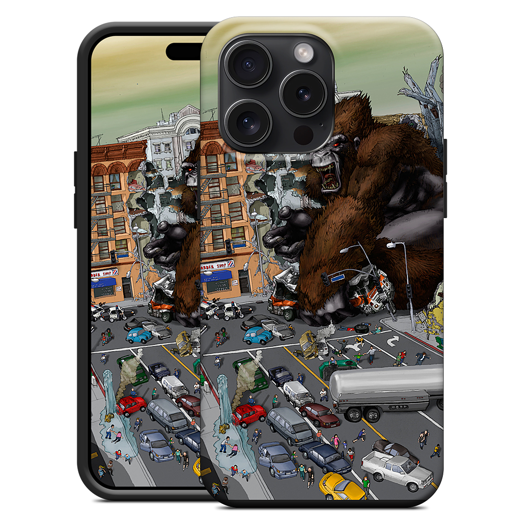 War Of The Monsters iPhone Case