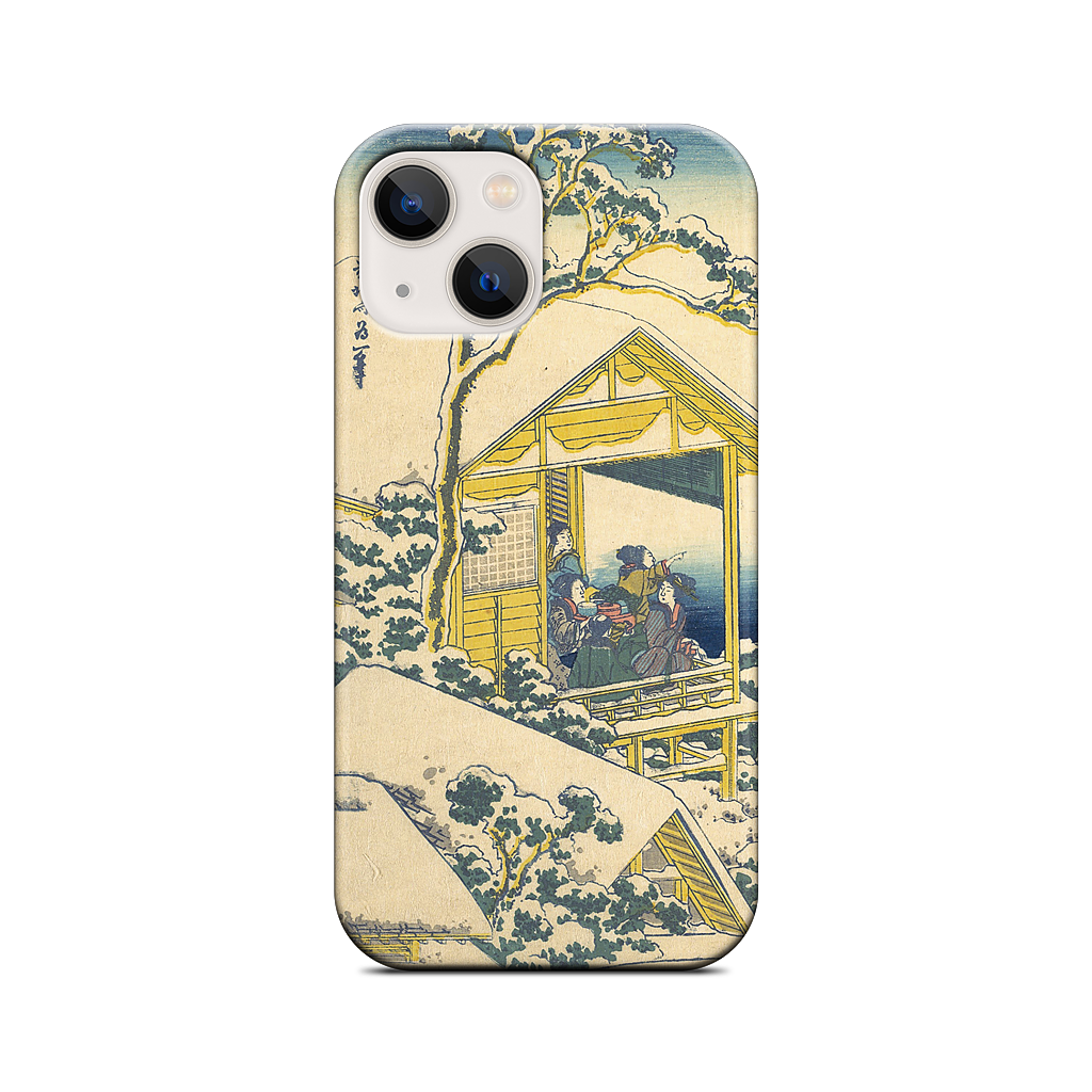 Morning After the Snow at Koishikawa in Edo (Koishikawa yuki no ashita) iPhone Case