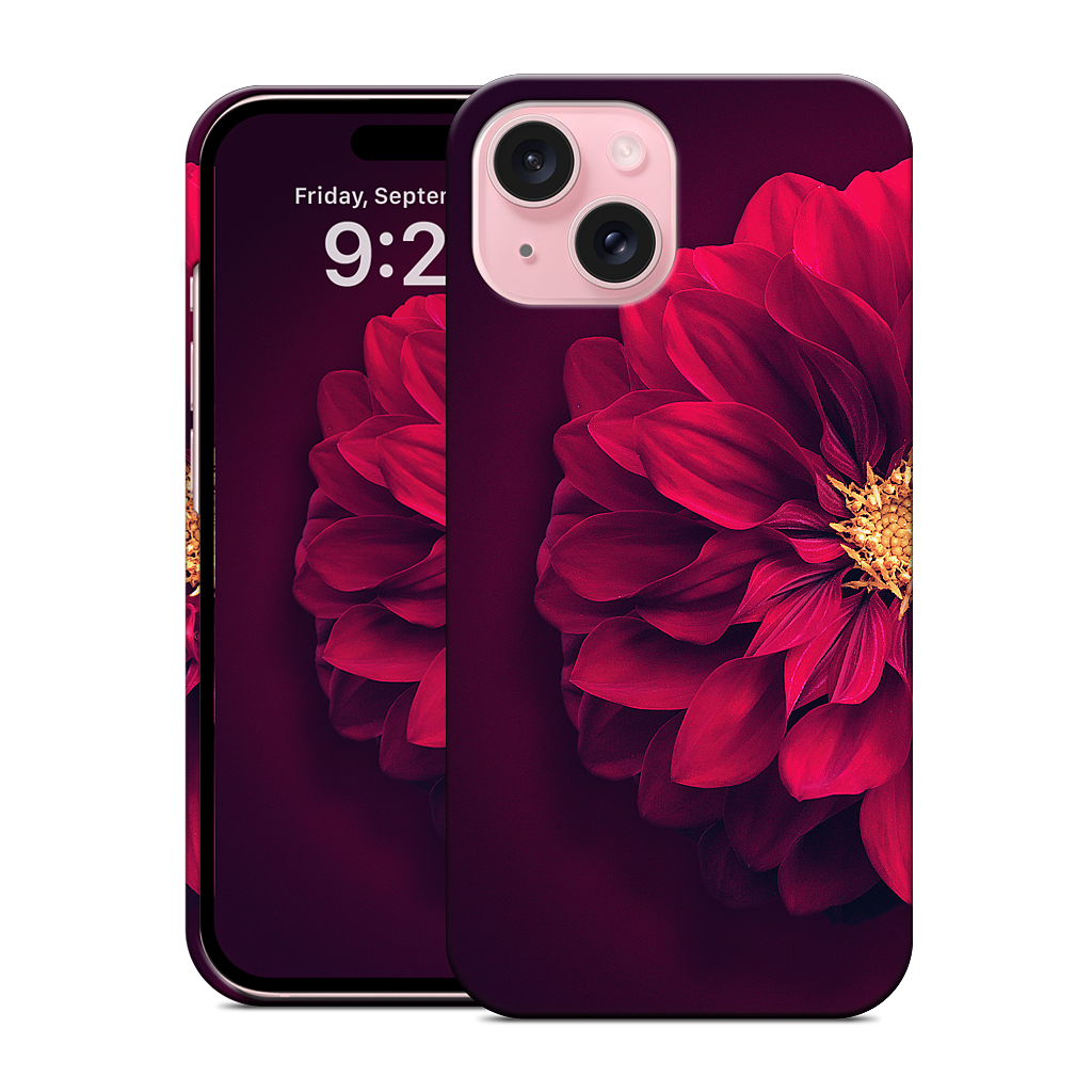 Red Bloom iPhone Case