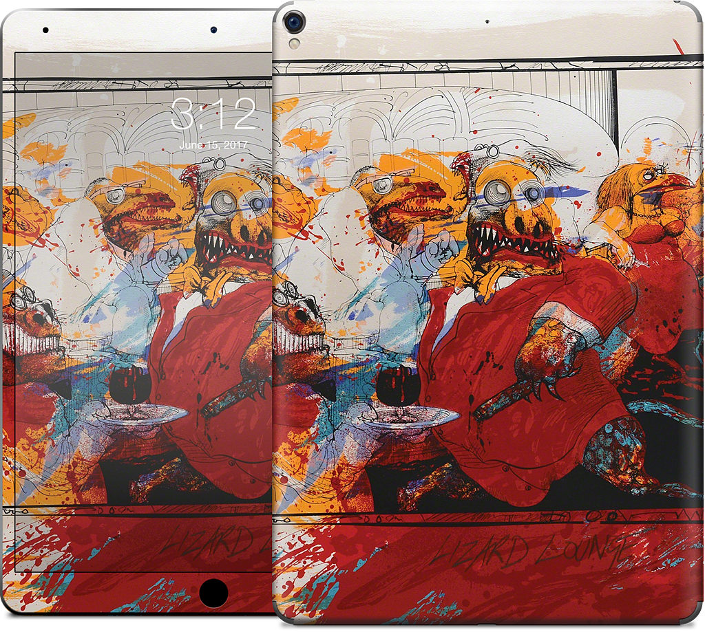 Lizard Lounge iPad Skin