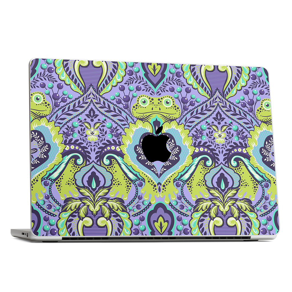 Frog Prince Orchid MacBook Skin