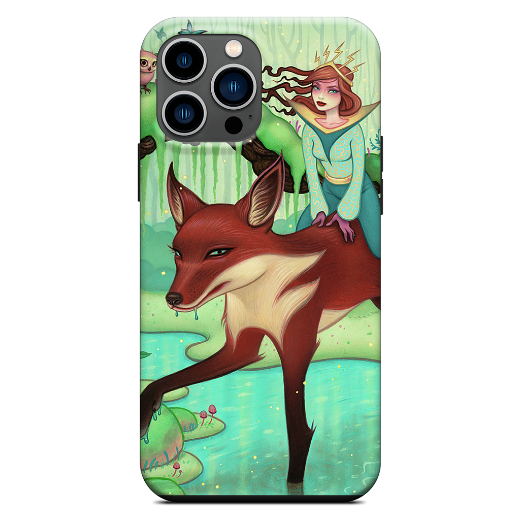 The Fox's Respite iPhone Case